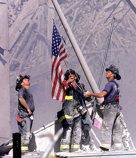 Raise the Flag at Ground Zero