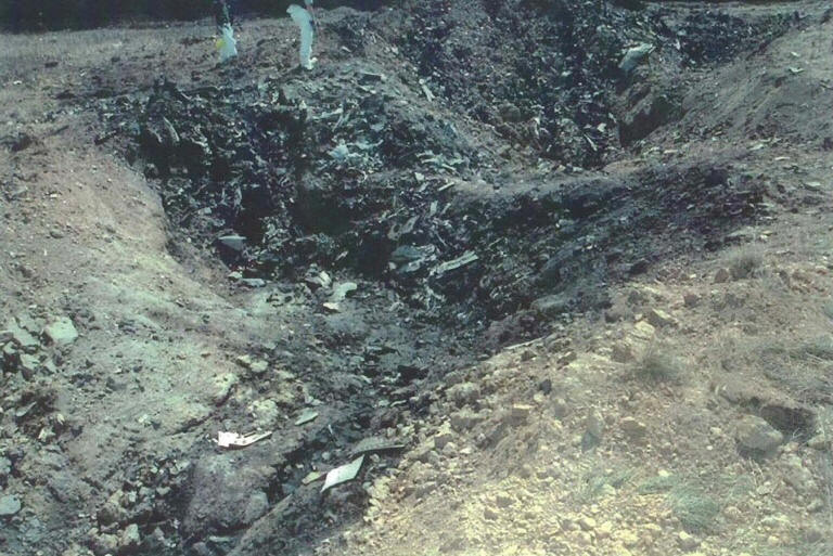 Shanksville crater